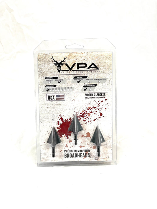 VPA 3-Blade 100 grain Non-Vented 1 1/8"